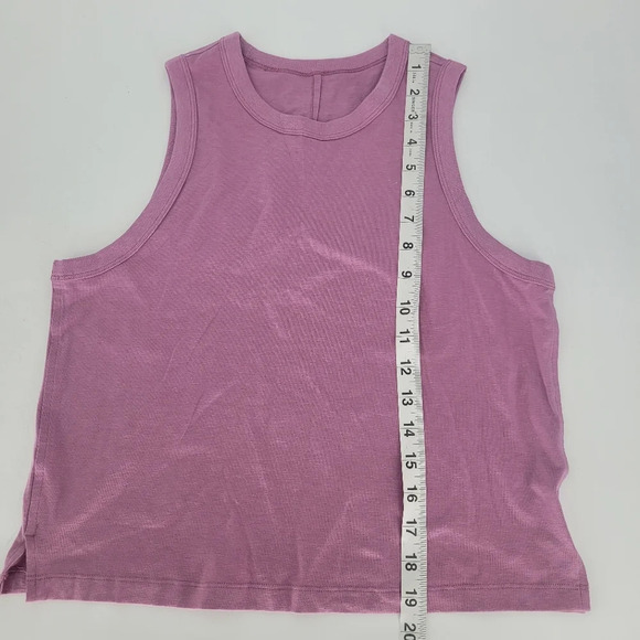 Lululemon Hold Tight Cropped purpler Tank Top size small - Picture 4 of 6